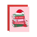 Smutty Books Christmas Greetings Card